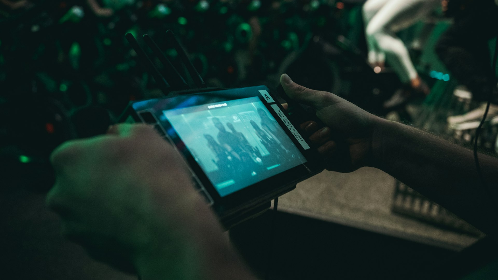 PixelStrikeForge esports arena main stage in Fitzroy